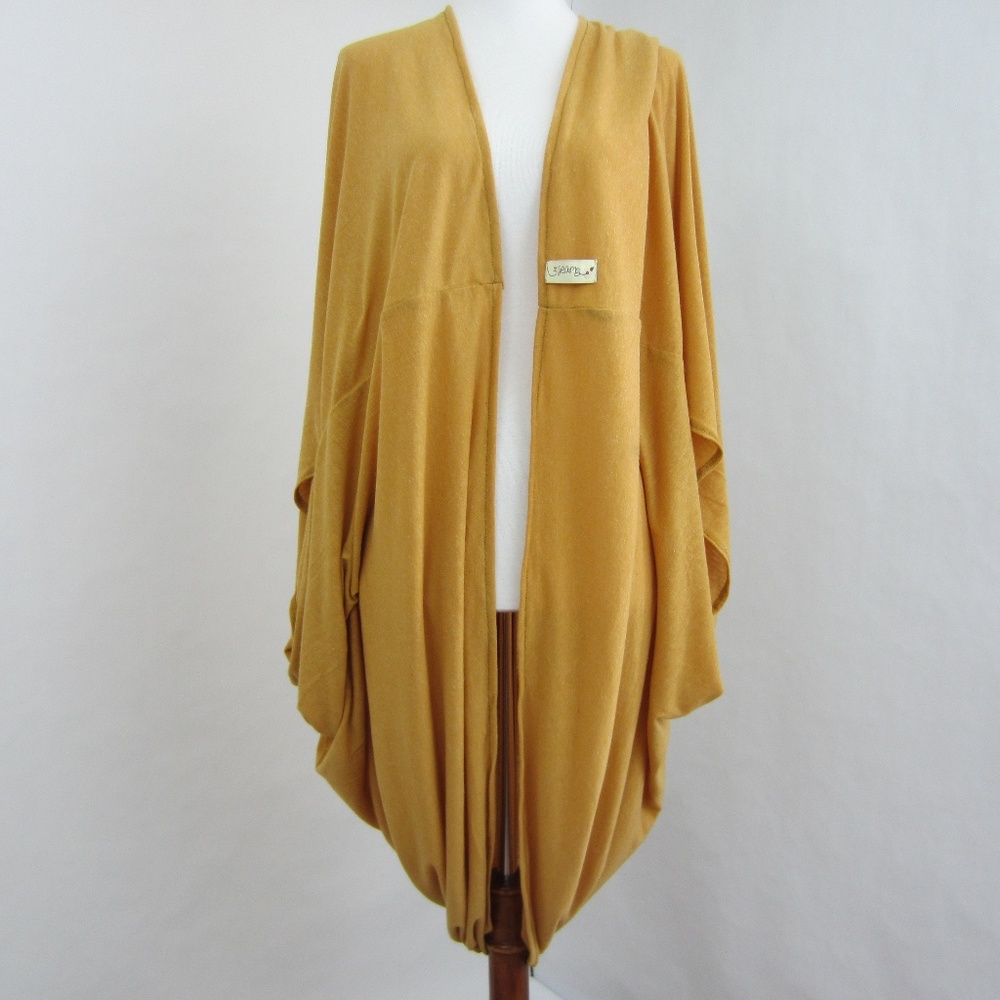 The Cover in Mustard - Multipurpose Cardigan Wrap